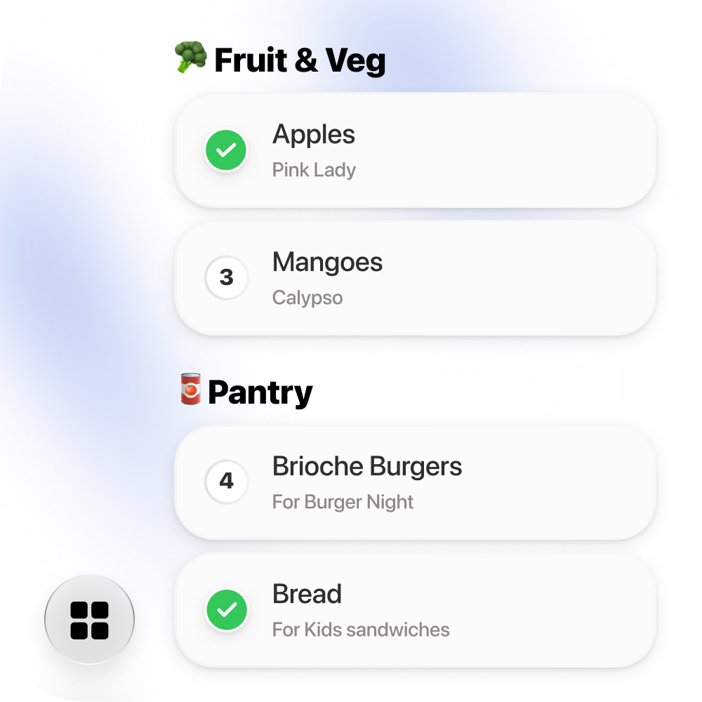One Tap Organise Feature